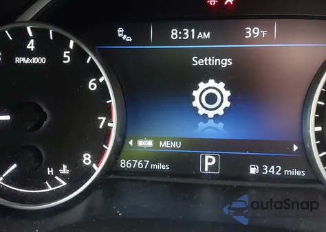 2017 Nissan Maxima 3.5S z USA, uszkodzony, nr VIN 1N4AA6AP5HC427660